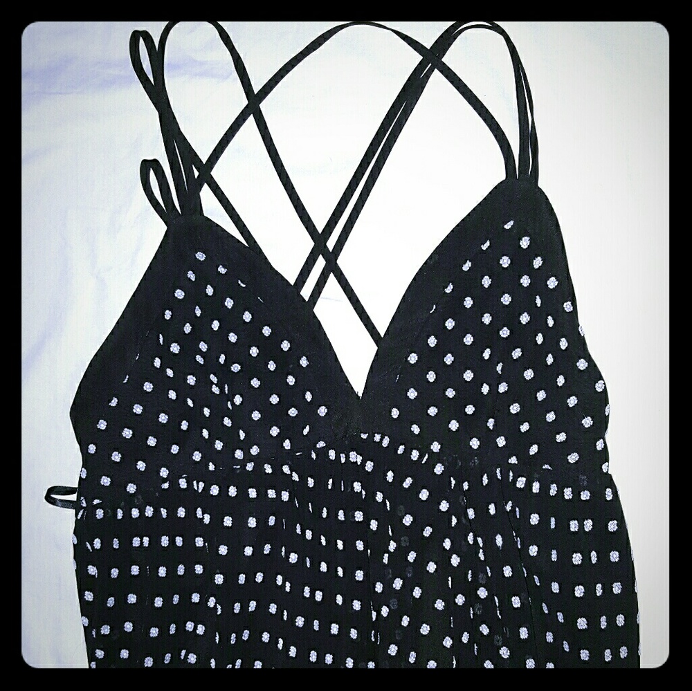 Black maxi dress from BCBG